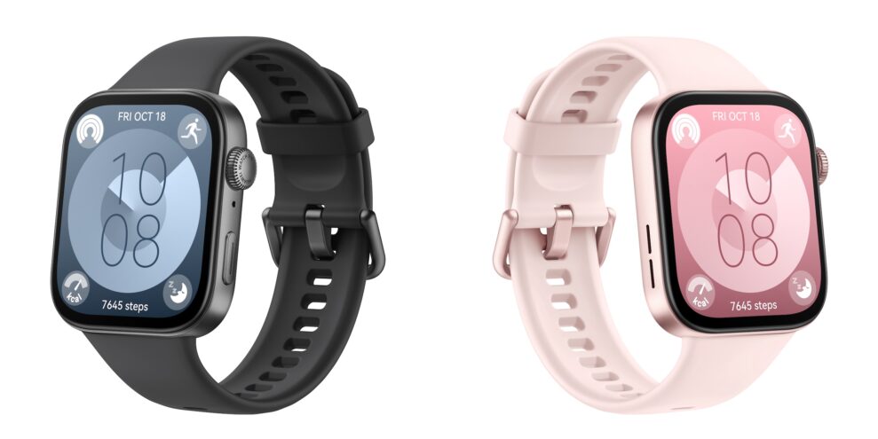 Huawei Watch Fit 3 1 fit 3 black and pink