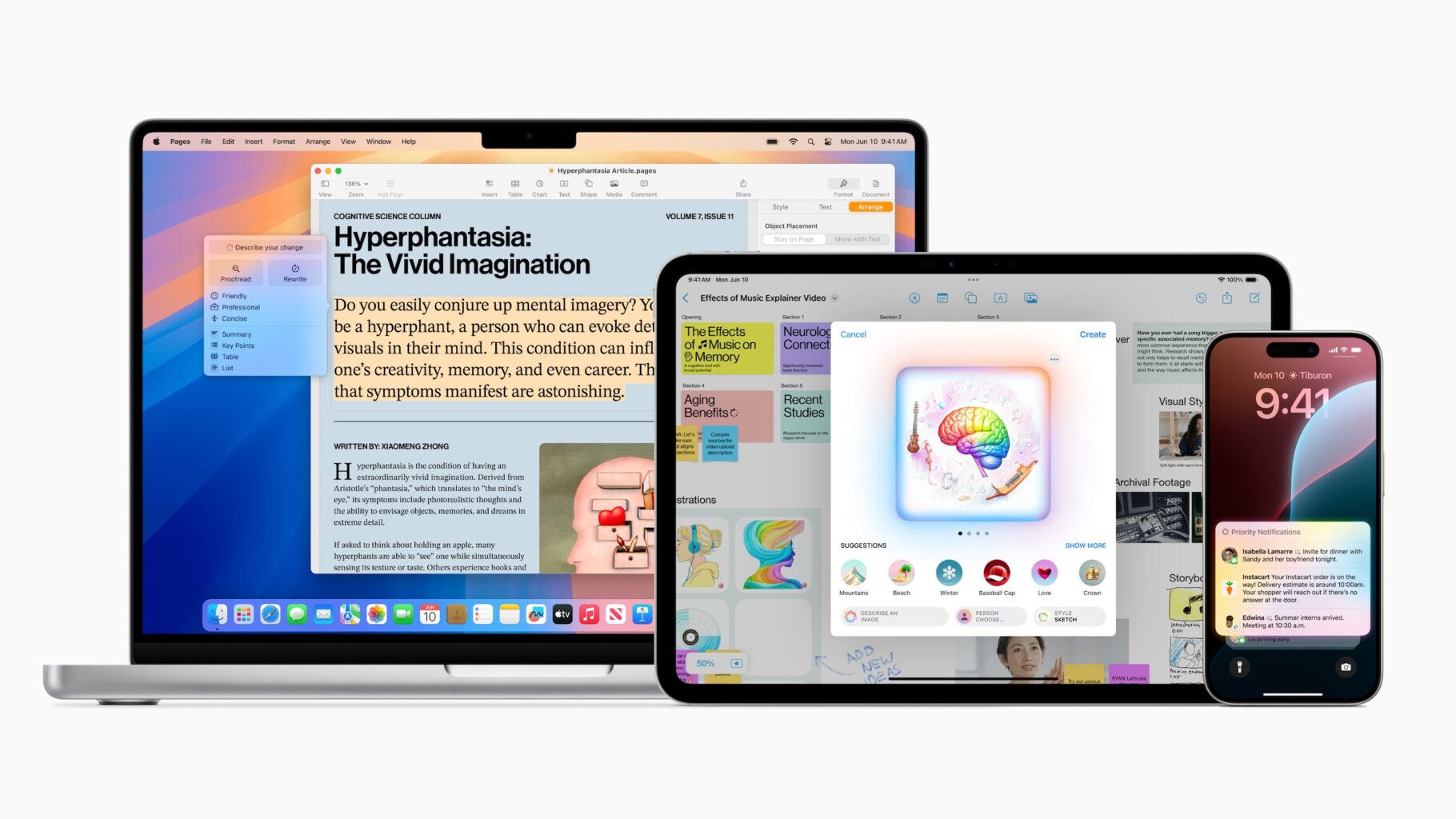 Et væld af nye funktioner i Apples operativsystem