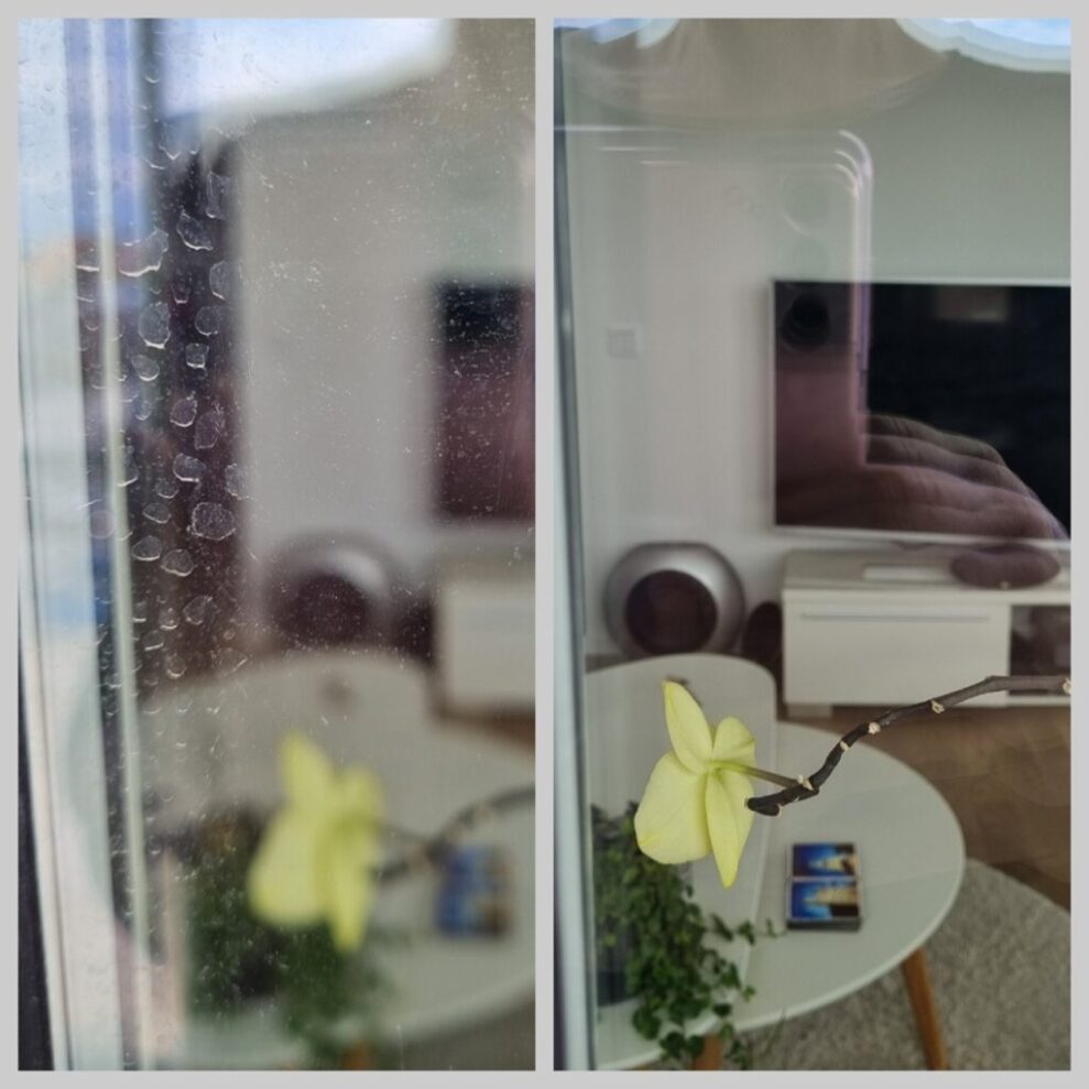 Ecovacs Winbot W2 Omni 6 Ecovacs fore och efter
