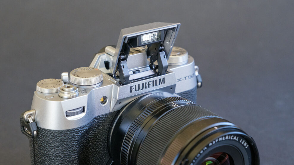 Fujifilm X-T50 5 Fujifilm X T50 flash