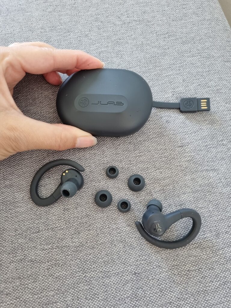 JLab Go Air Sport True Wireless 2 JLab etui och tillbehor