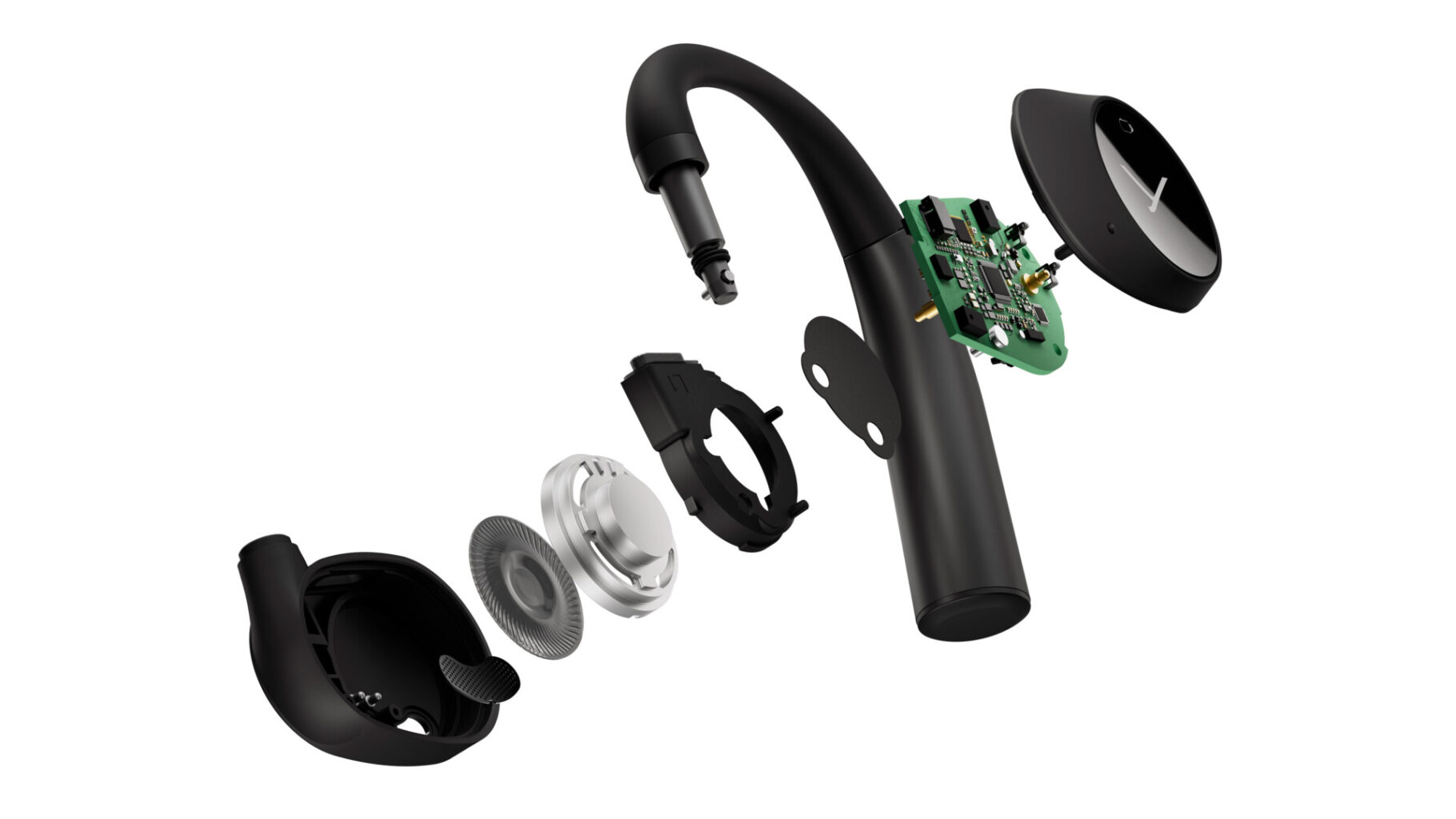 Beyerdynamic Verio 200: Åbne hørepropper - en ny måde at lytte på 2 PIC_VERIO 200_24-04_explosion-5K-black-WHITE_v1