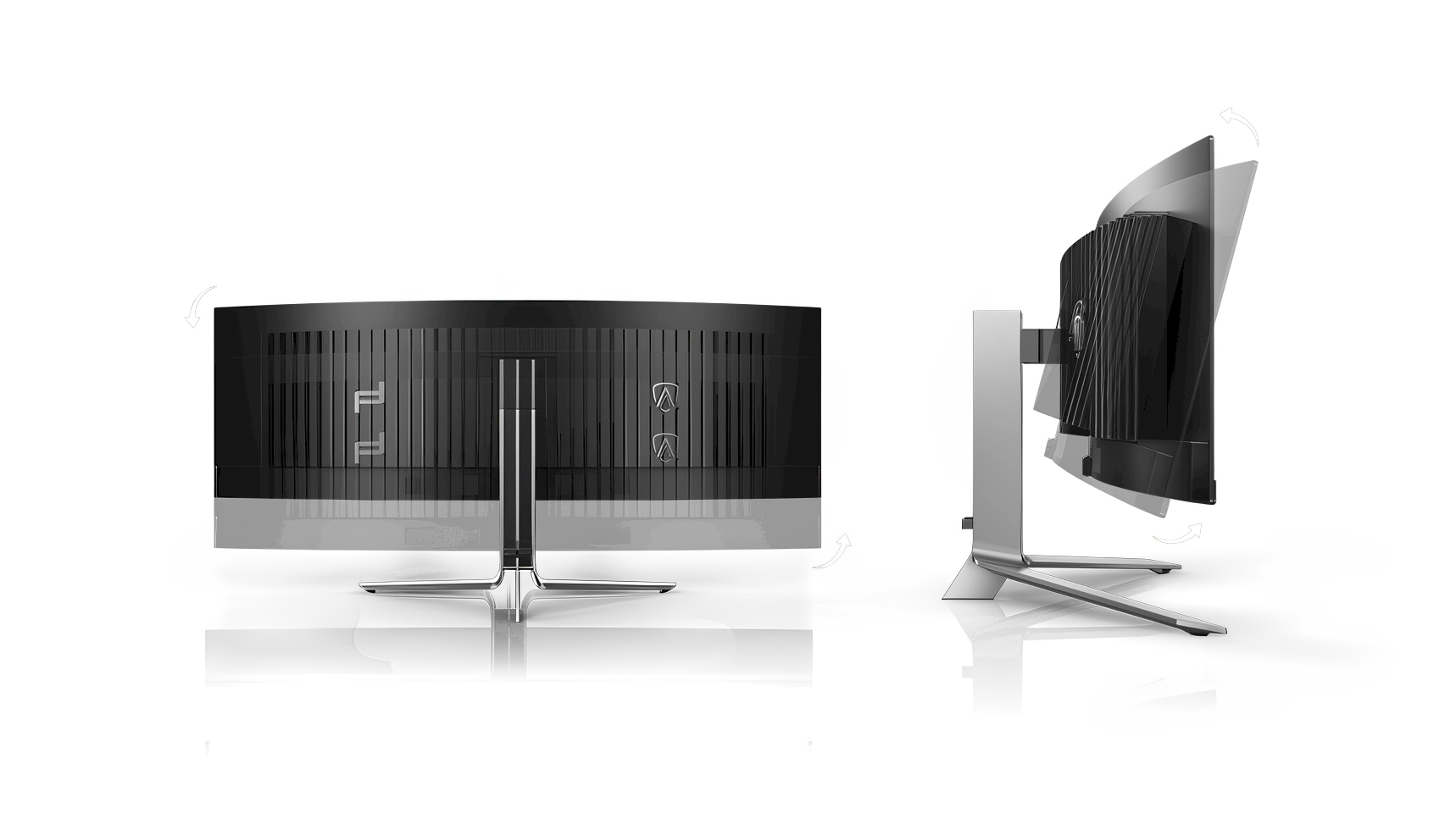 Porsche Design AOC Agon Pro PD49 4 Porsche Design AOC Agon PD49 swivel stand