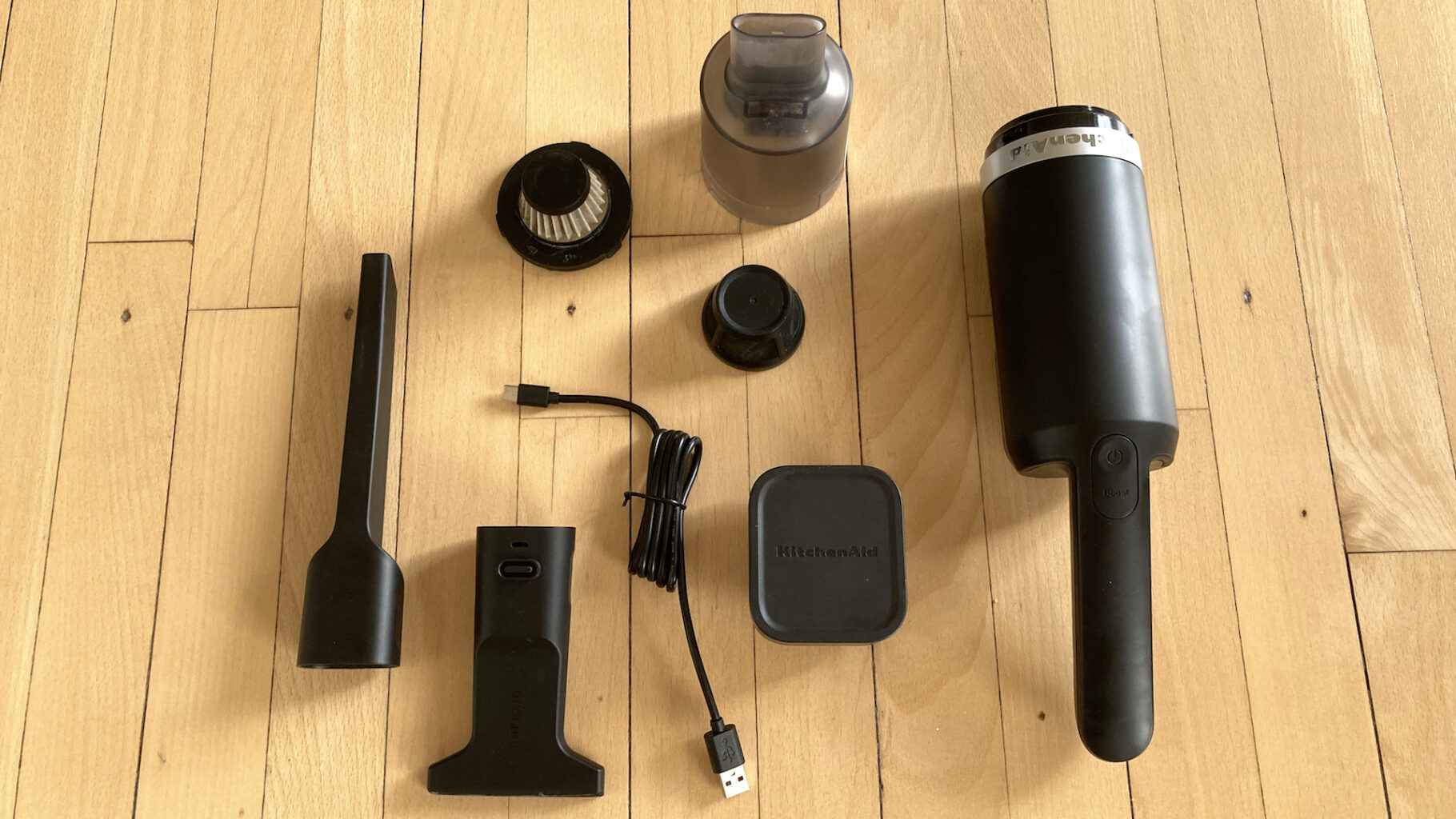 KitchenAid Go Cordless Hand Vacuum 5KKVR121BM 1 KitchenAid Go stoevsuger dele