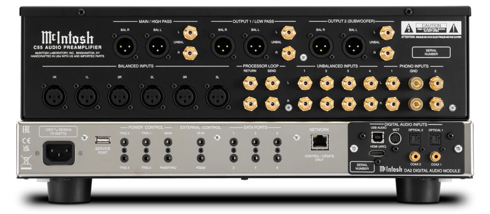 McIntosh C55 4 C55 Back