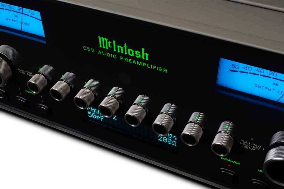McIntosh C55 3 C55 Front Close Up