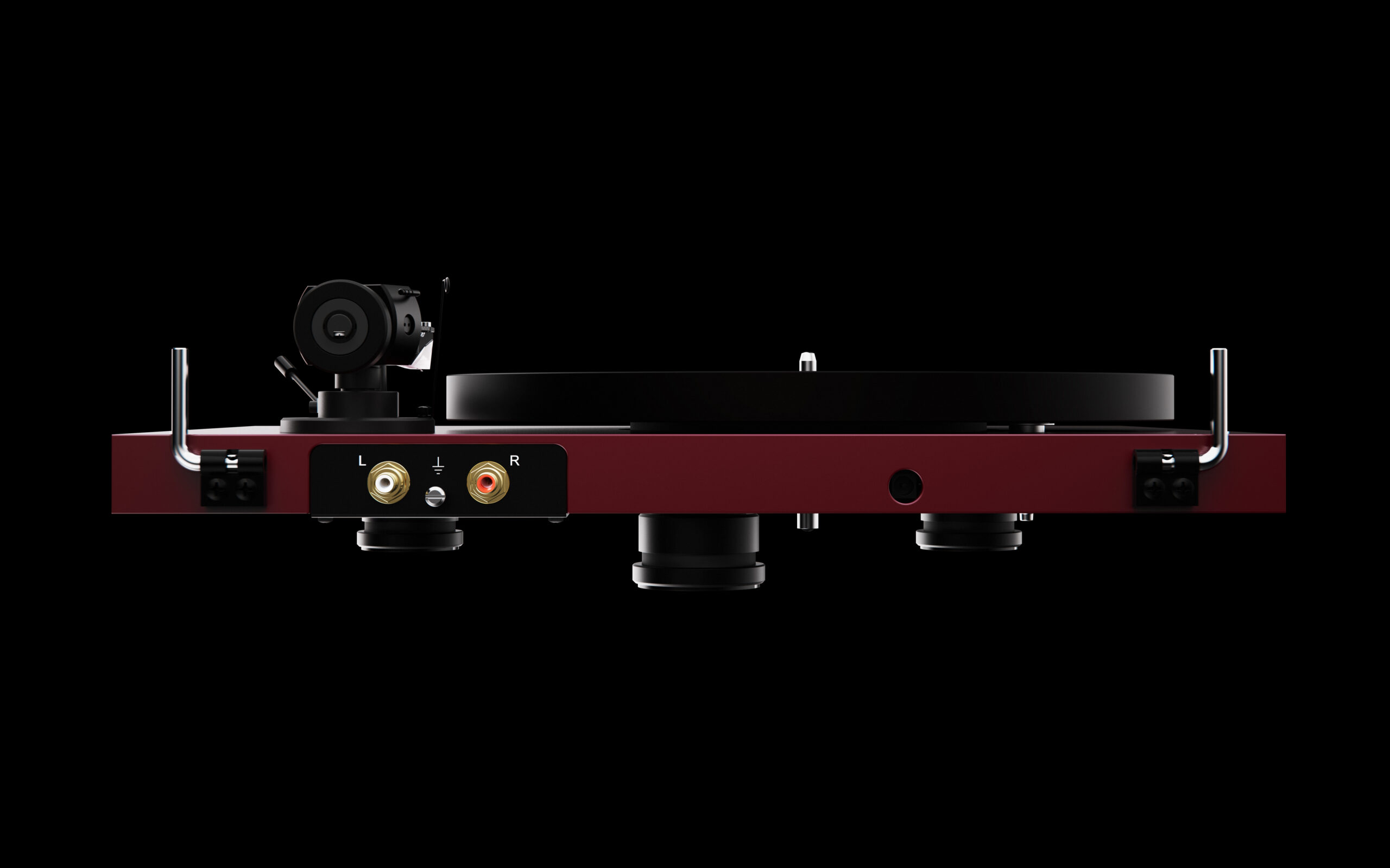 Pro-Ject Debut EVO 2 får sin debut 2 Debut EVO 2 Backview Straight Black scaled