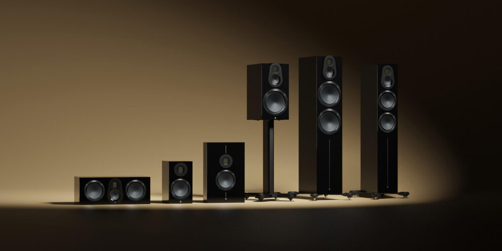 Monitor Audio Gold Series 6G debuterer 1 gold group key