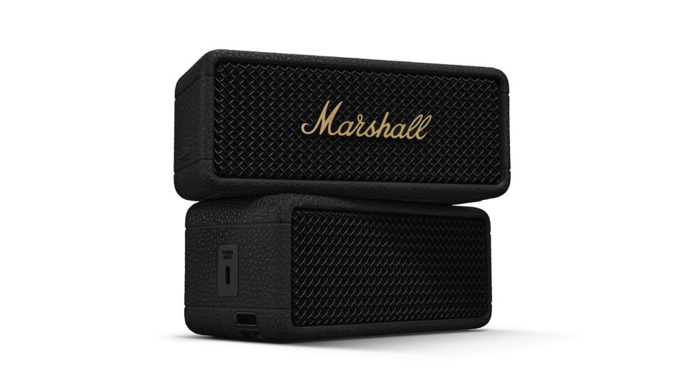 marshall emberton III black product USP 02 true stereophonic flat