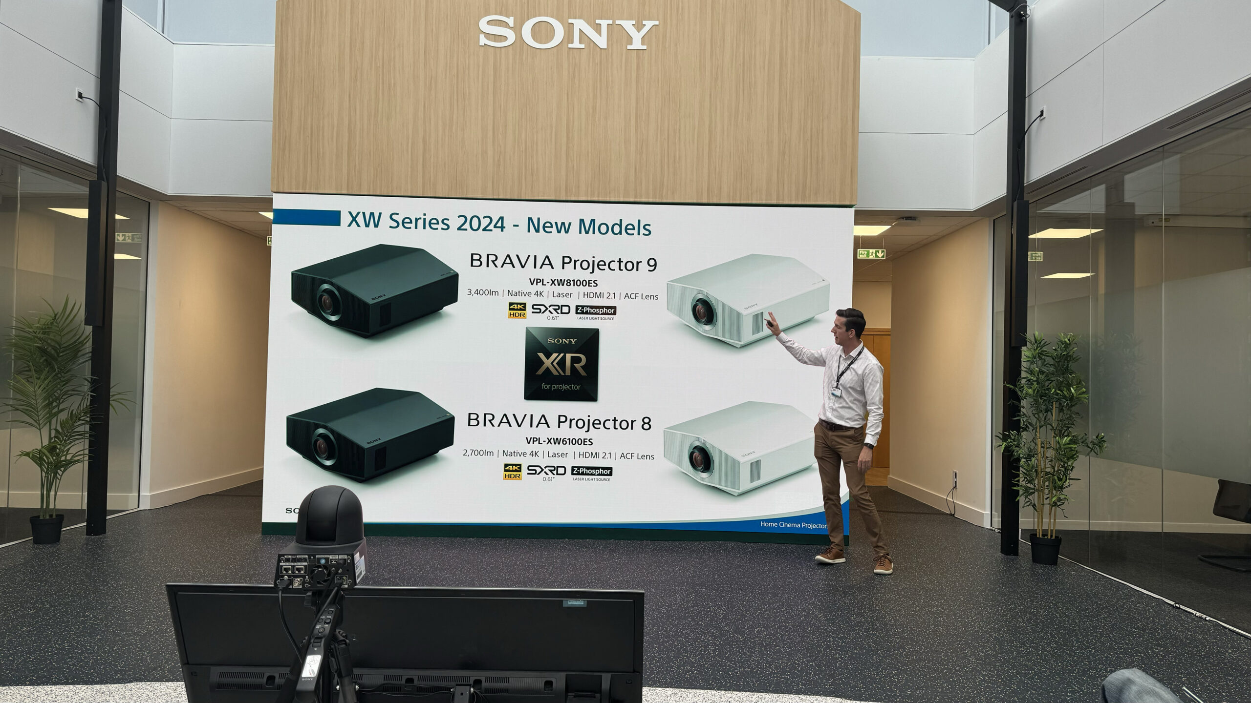 Sony Bravia Projector 9 og 8: Endelig ordentlig HDR! 1 Sony Bravia Projector 8 & 9 onsite