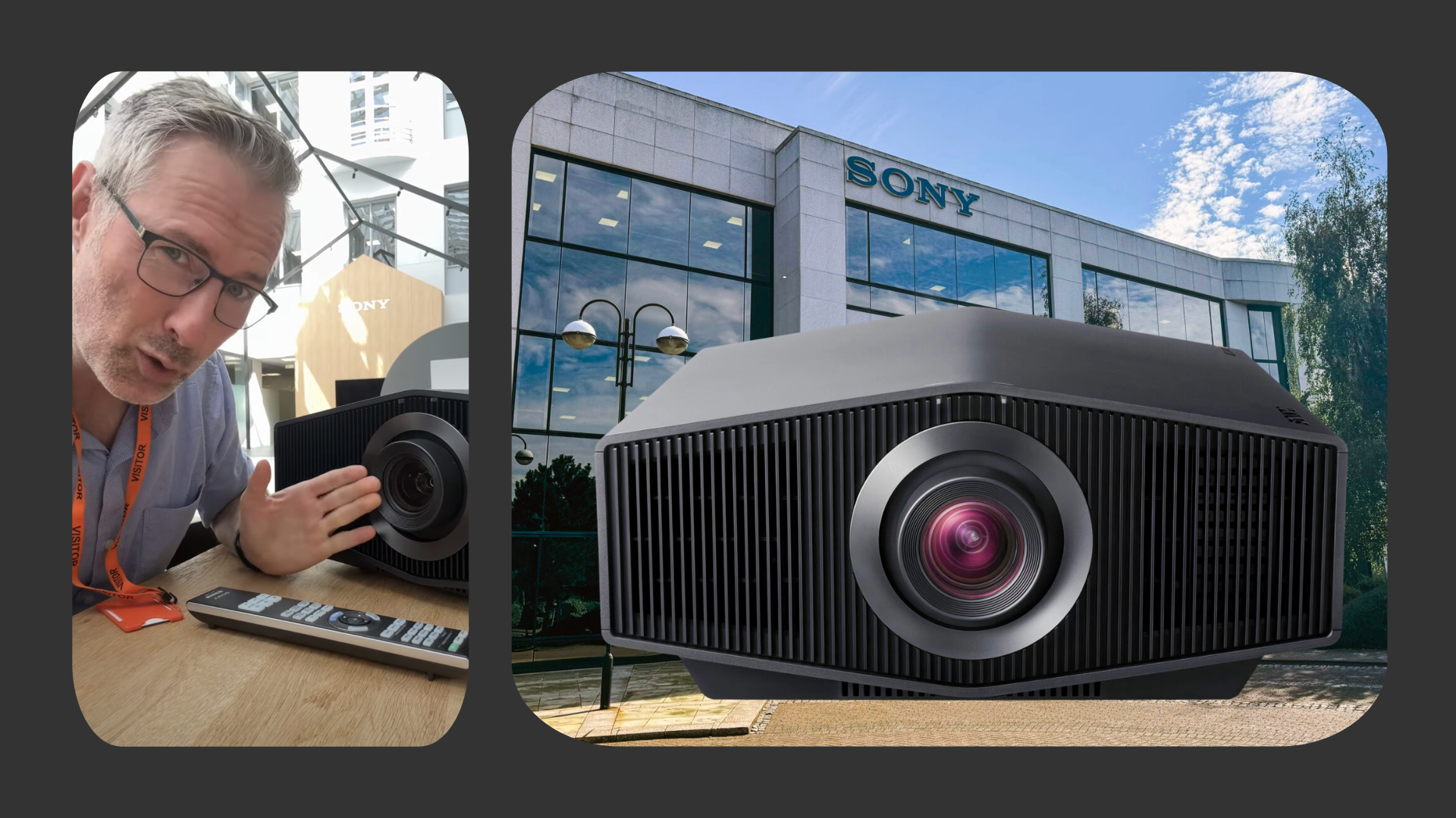 Geir til lancering af nye Sony-projektorer