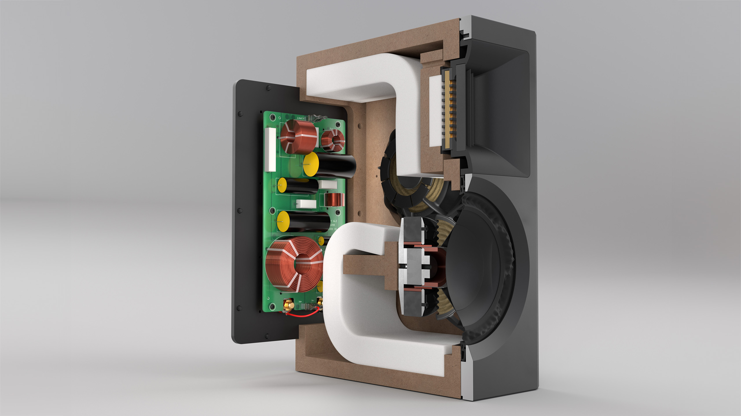 Radiant Acoustics Clarity 6.2 4 Speaker split