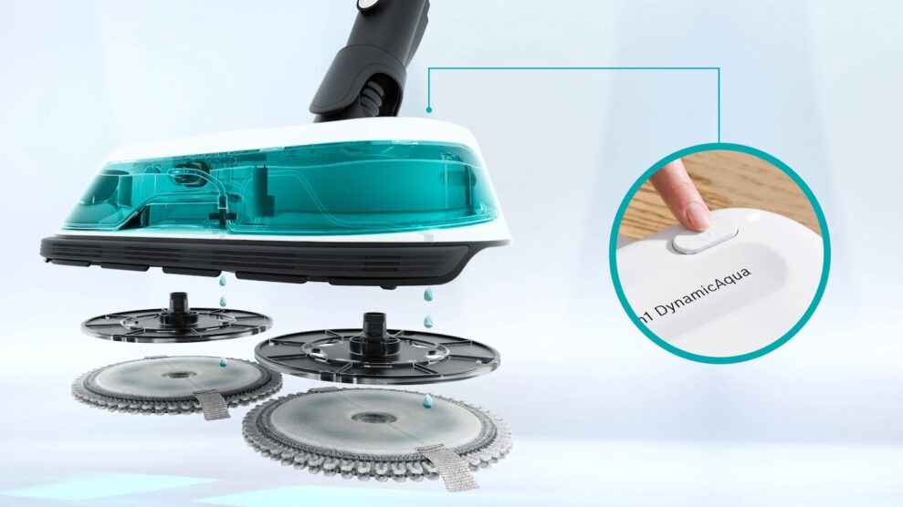Bosch Unlimited 7 Prohygienic Aqua (BCS71HYG4) 5 Bosch Unlimited 7 ProHygienic Aqua mopping