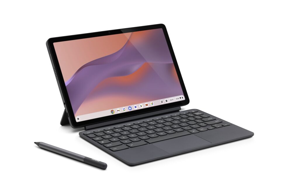 Nye Chromebooks leveres med Gemini AI 3 Lenovo Chromebook Duet 3 V3