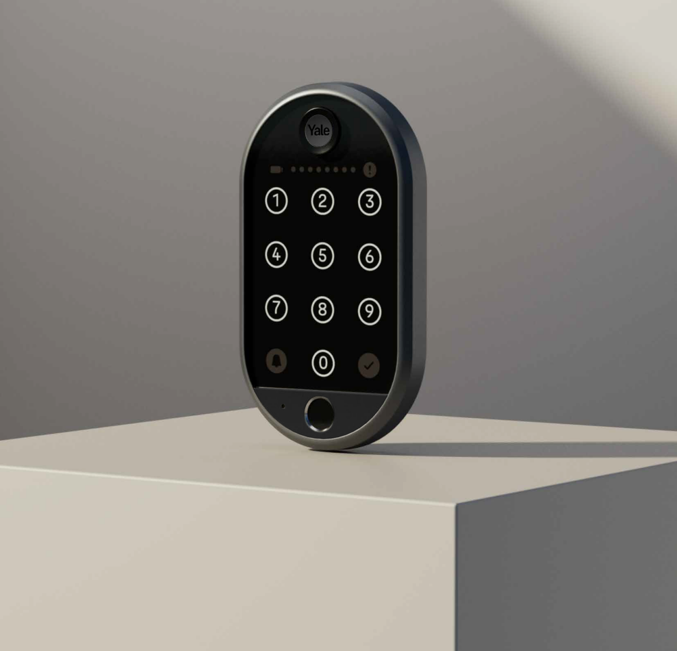 Nemmere oplåsning med Yale Smart Keypad 2 1 Yale Smart Keypad 2 Fingerprint 01