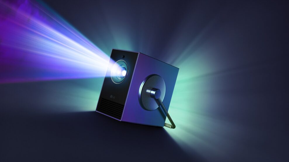 LG CineBeam Q 4K UHD Smart Portable Laser Projector