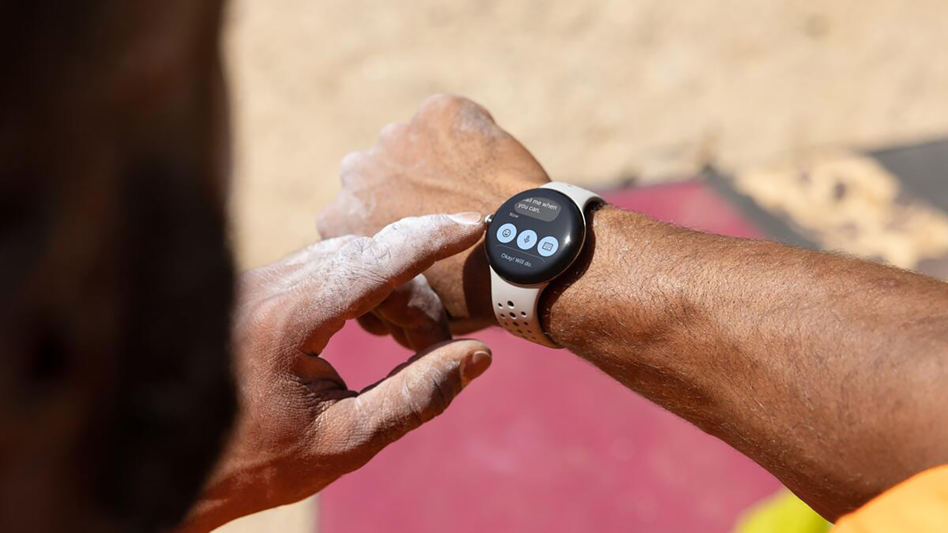 Google Pixel Watch 2 1 Pixel Watch 2 Lifestyle Outdoor Porcelain Active Sport