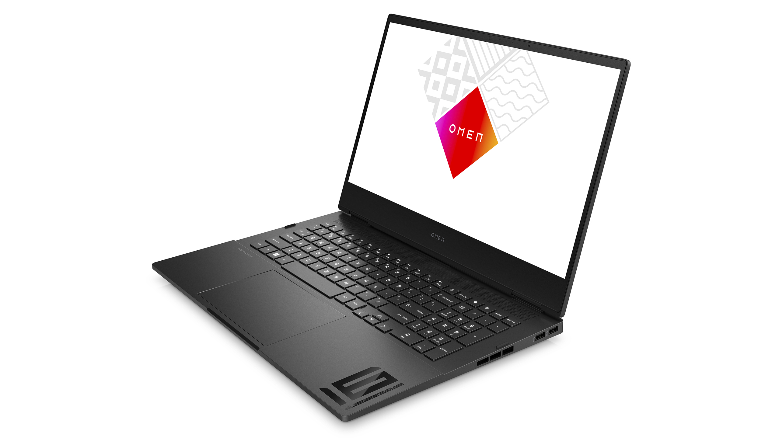 HP Omen 16 wf0xxx 2 22C1 OMEN by HP 16 inch Gaming Laptop PC WhiteBG LeftFacing 2257C71