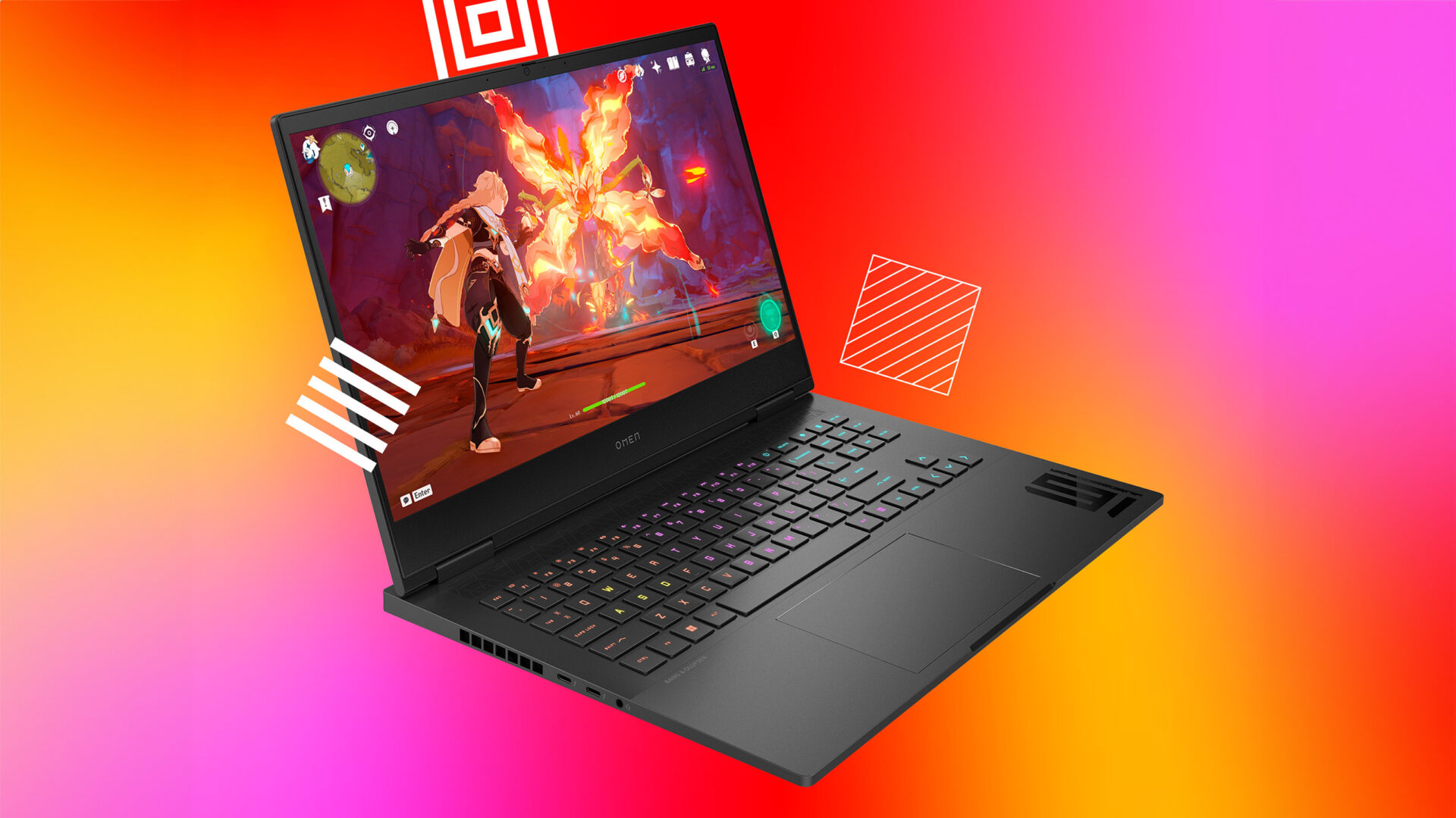 23C1 AMD OMEN by HP 16.1inch Gaming Laptop PC Brunobear 16 Shadow Black FF POWER intel