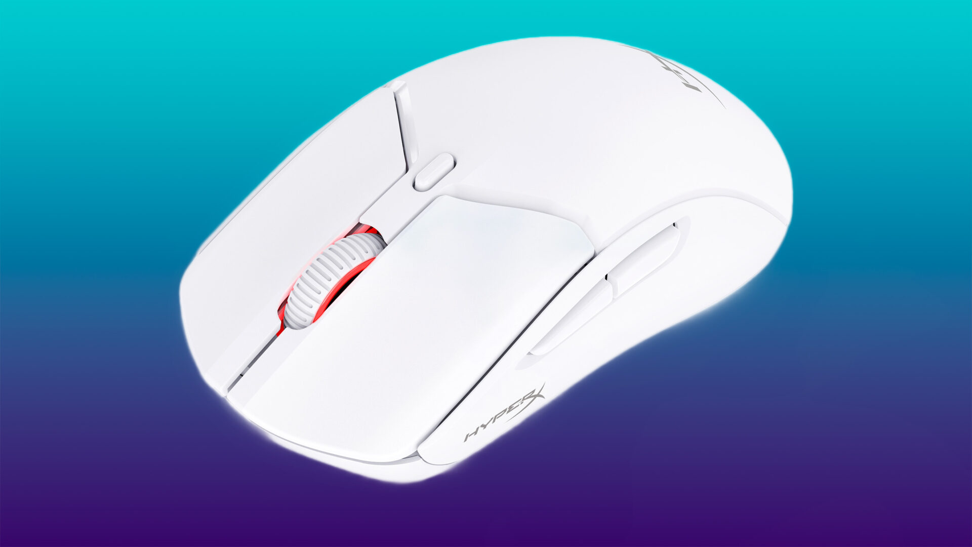 HyperX Pulsefire Haste 2 Wireless White angle 3 FARVE