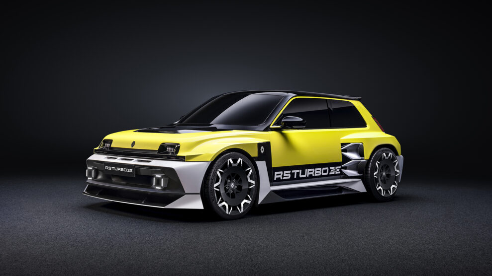 Renault R5 Turbo 3E: Fra rally-helt til elektrisk miniraket 1 Renault R5 Turbo 3E R_R5T3E_PREREVAL_16x9_HD_P1