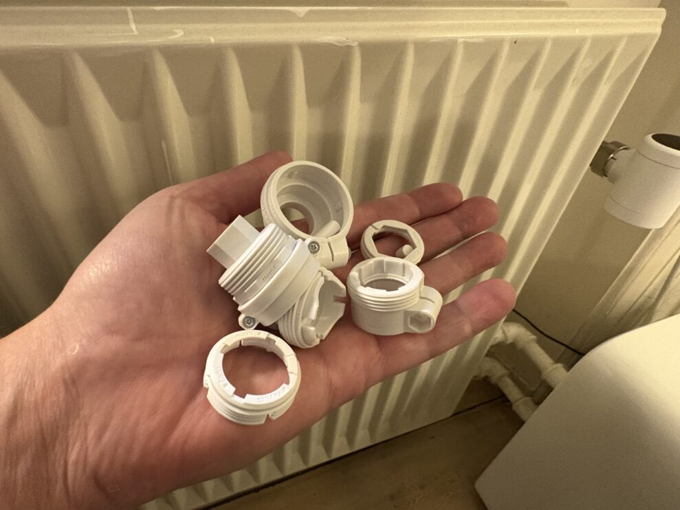 Tado Wireless Smart Radiator Termostat X Starter Kit 3 Tado X fittings