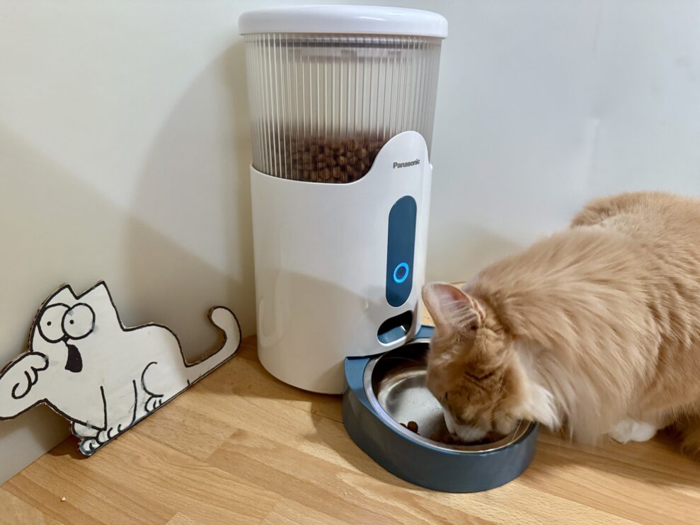 Panasonic smart pet feeder CP-JNF01CW 4 panasonic feeder cat web