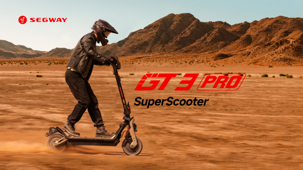 CES 2025: Segway lancerer endelig elektriske cykler 3 GT3 Pro Lifestyle picture KV red title main