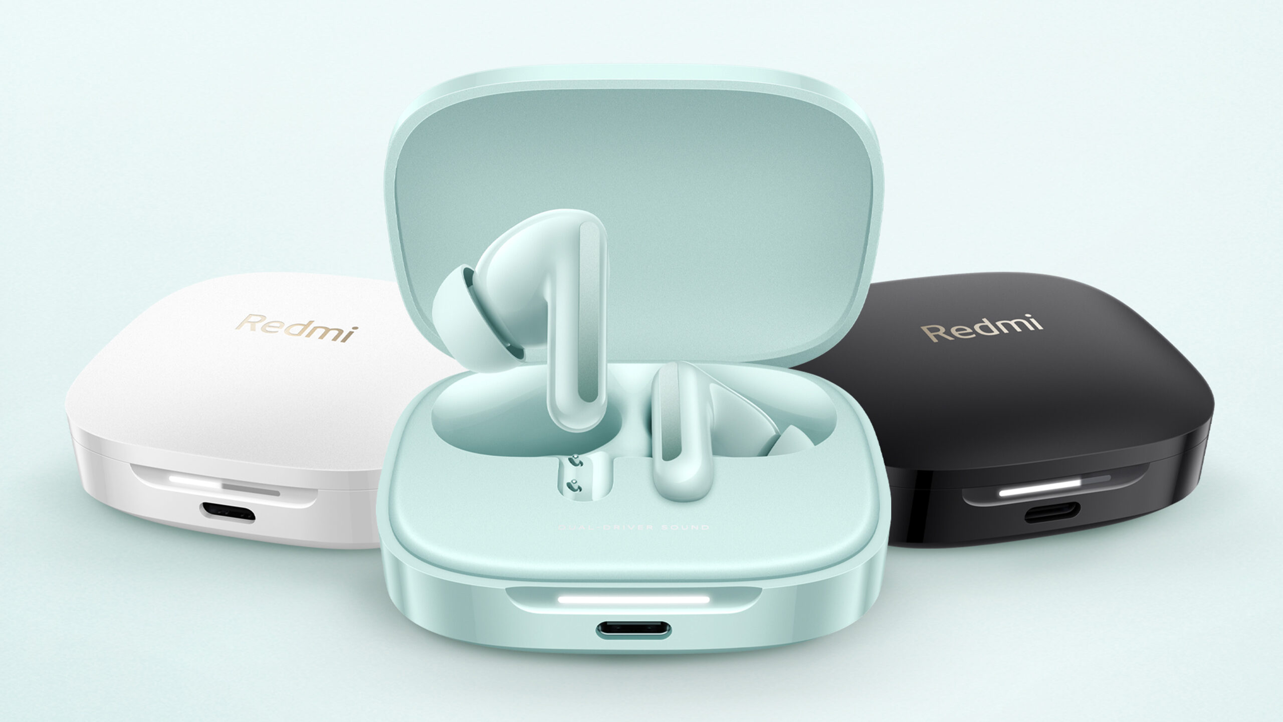 Redmi Buds 6: Fornuftig lyd med flagskibsfunktioner 2 Redmi buds 6 3colors