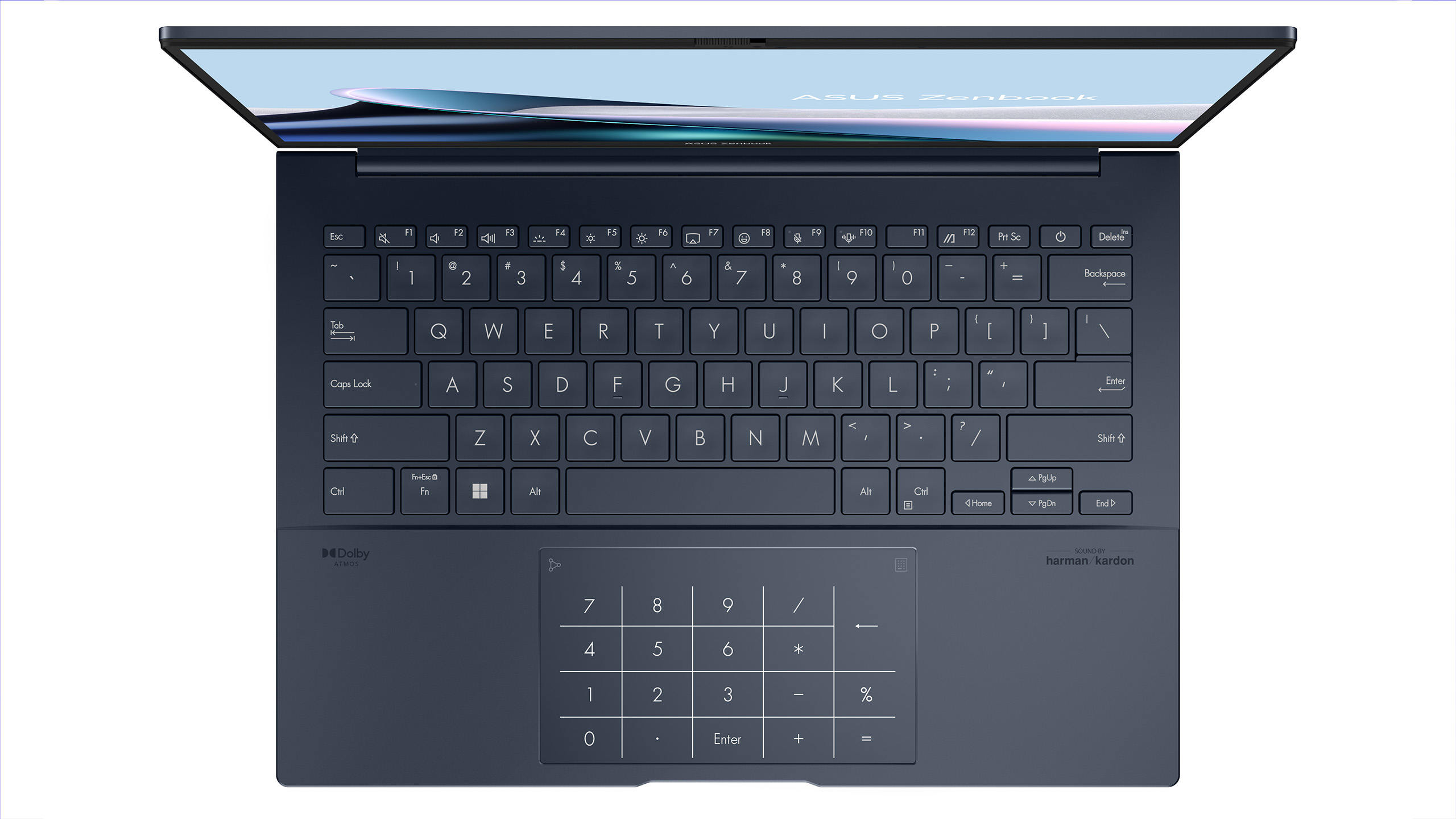 Asus Zenbook 14 OLED (UX3405MAPURE16) 3 Zenbook 14 OLED UX3405MA Product photo 3B Ponder Blue 07