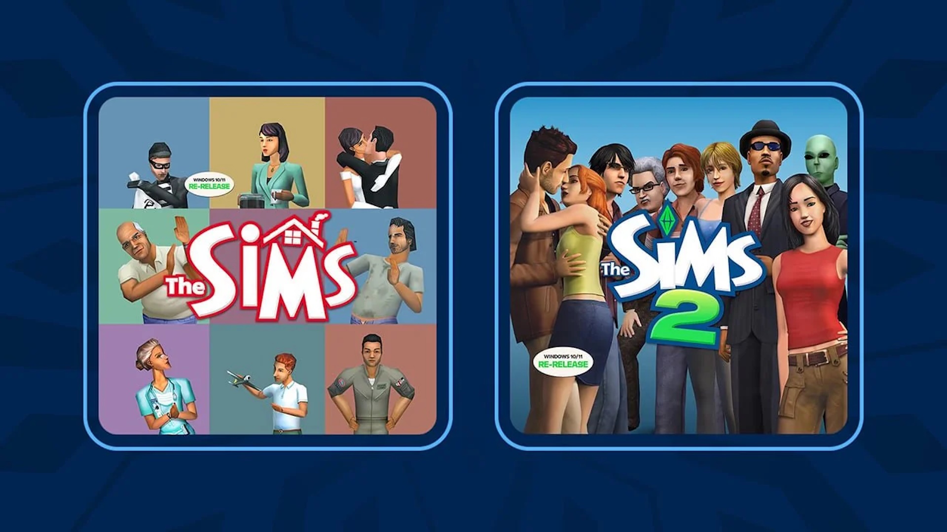 Ny udgave af Sims 1 og 2 til Windows 10 og 11