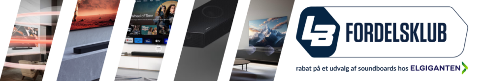 DK fordelsklubb soundbars