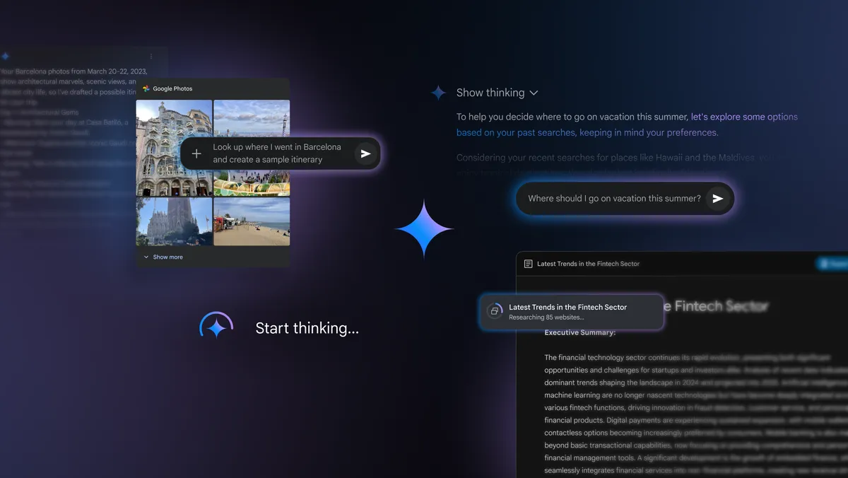 Gemini AI kan give personlige svar