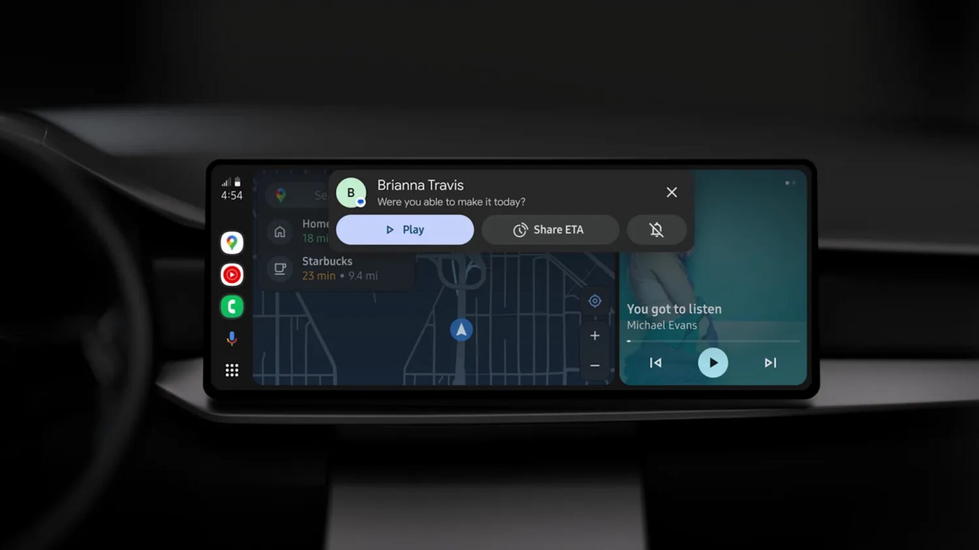 Gemini Live på vej til Android Auto