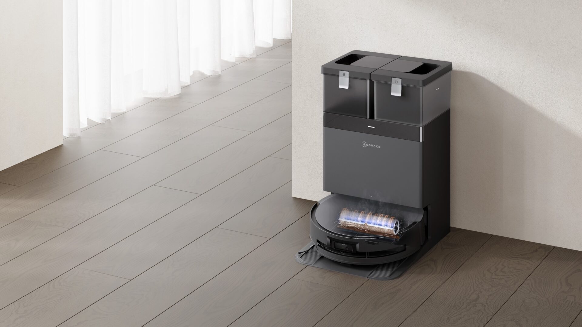 Ecovacs X8 Omni top