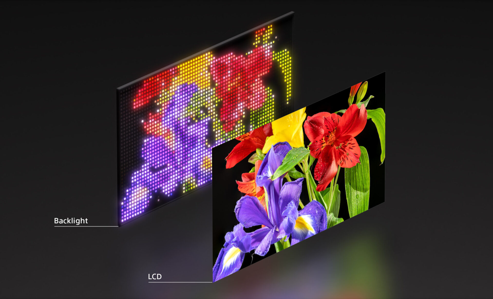 Sony lancerer ny TV-skærmteknologi med RGB LED-baggrundsbelysning