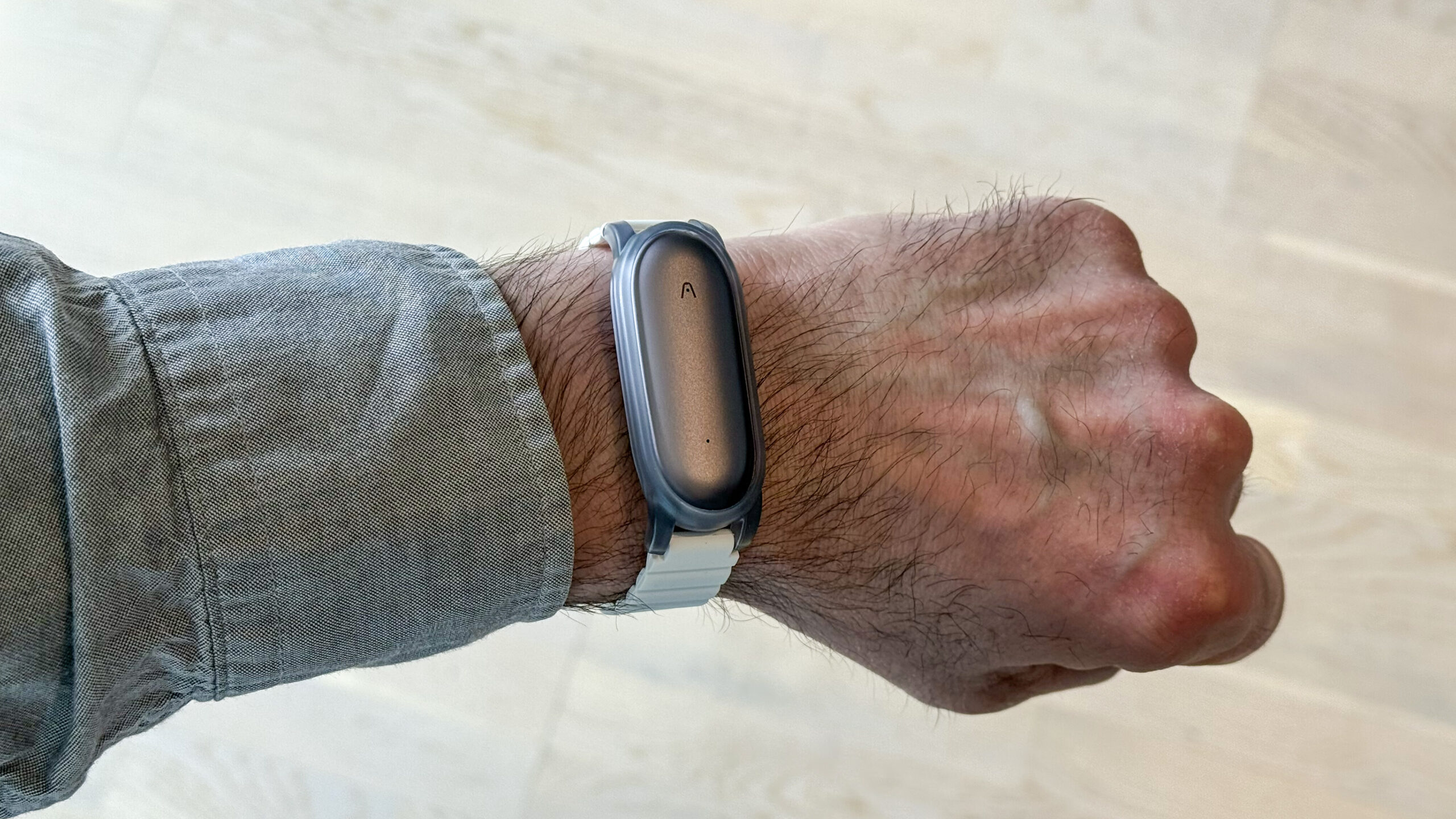 PLAUD NotePin 7 Plaud NotePin on wrist GeirNordby scaled