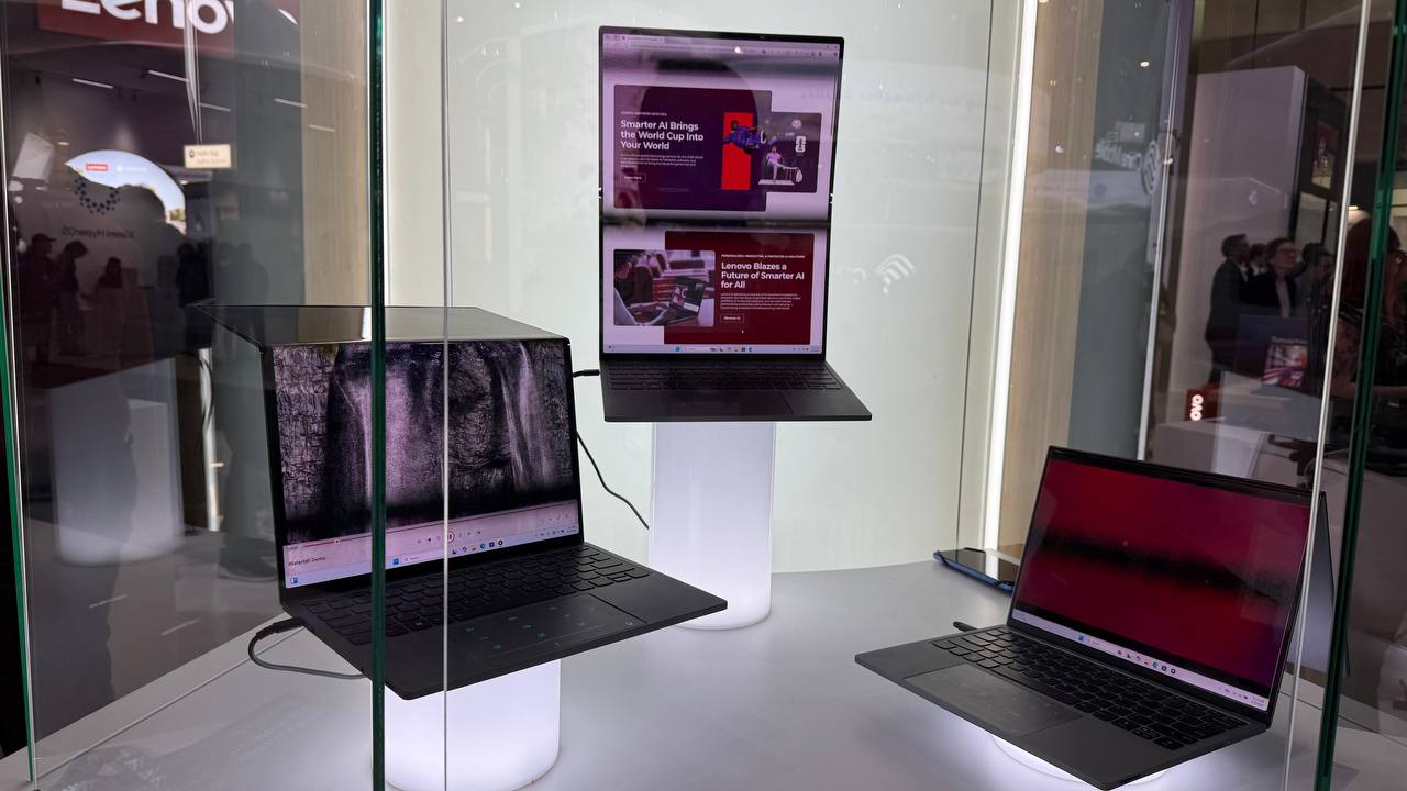 MWC 2025: ThinkBook “codename Flip” har 18,1″ foldbar skærm