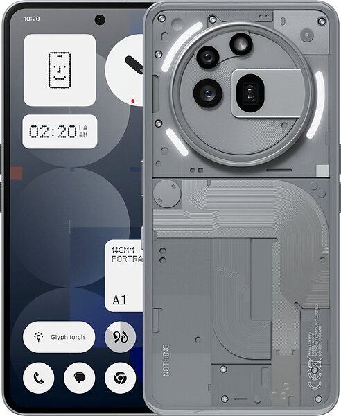 Nothing Phone (3a) Pro 1 nothing front back