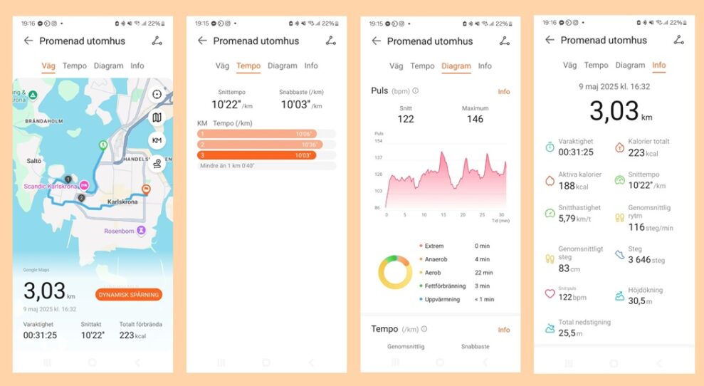 Huawei Watch Fit 4 Pro 8 Huawei watch fit 4 pro traning i appen