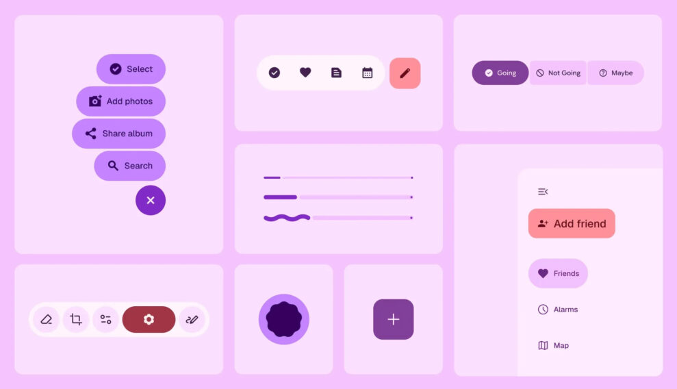Det nye design for Android er lækket 2 Material 3 Expressive