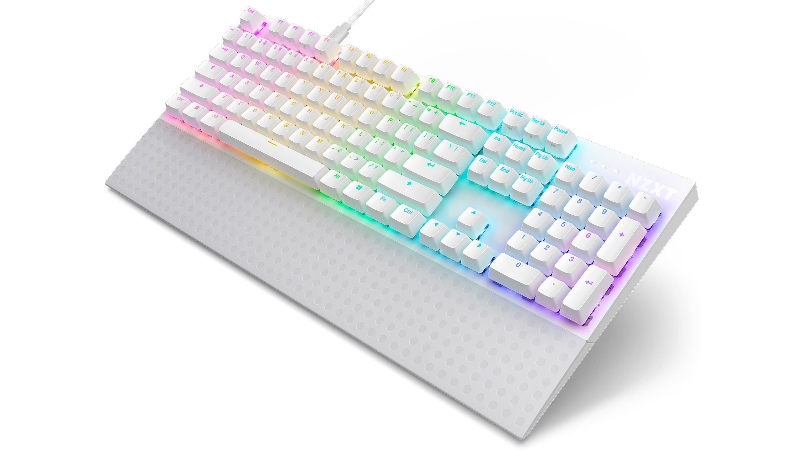 NXZT Function 2 2 Peripherals Gaming Keyboard Function 2 W US right side