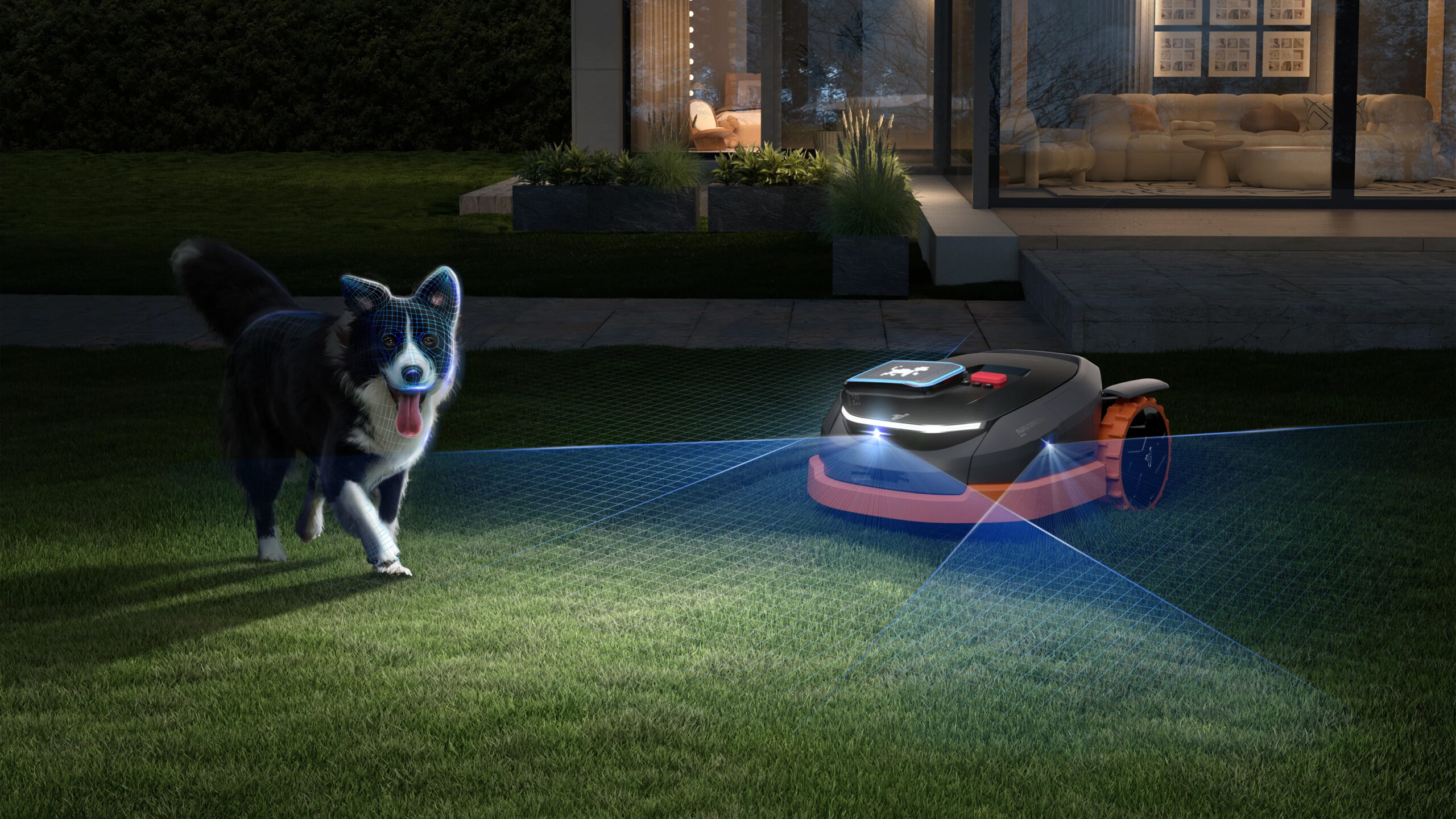 Segway Navimow X330 night