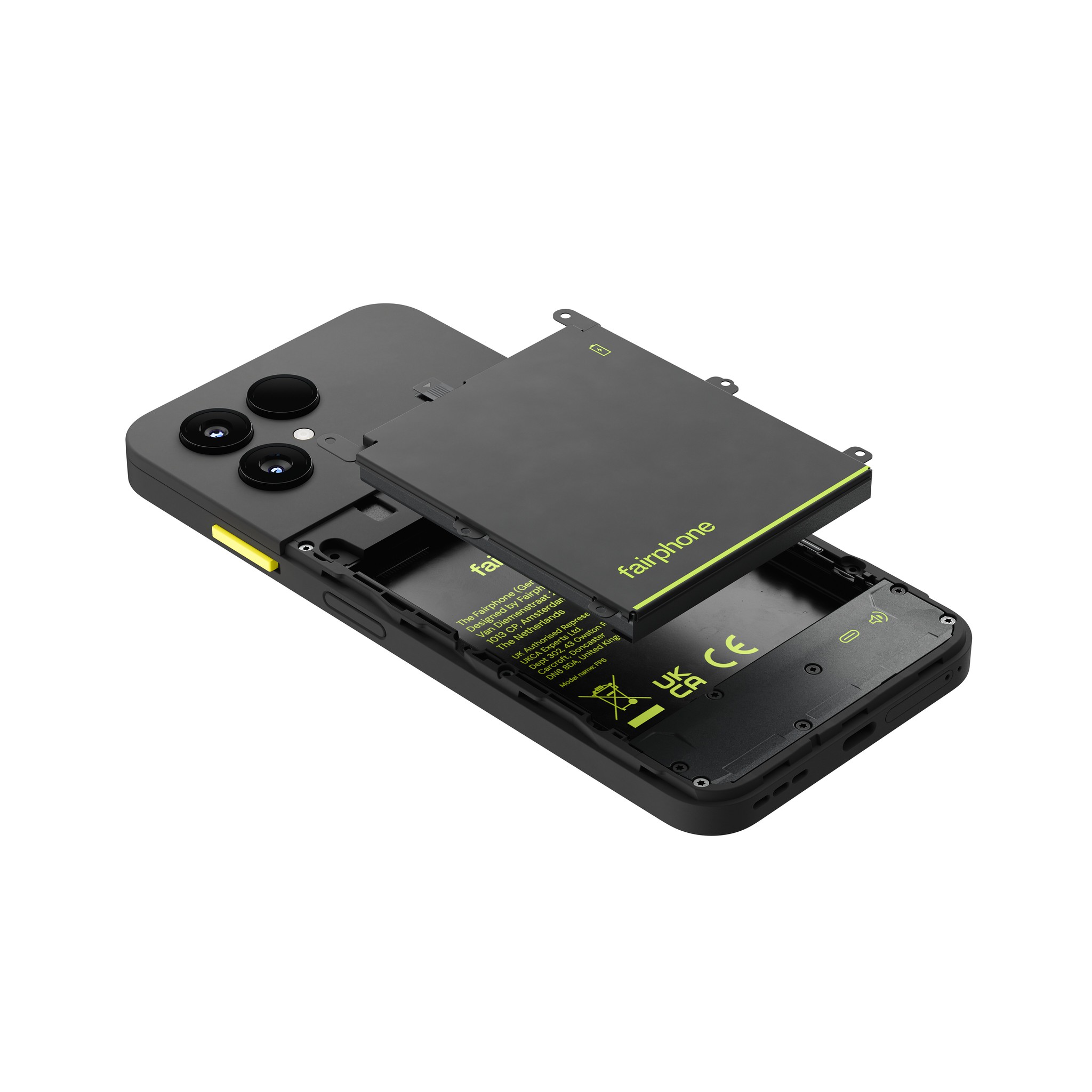 Fairphone 6 kommer med utskiftbart tilbehør og åtte års support 3 Fairphone 6