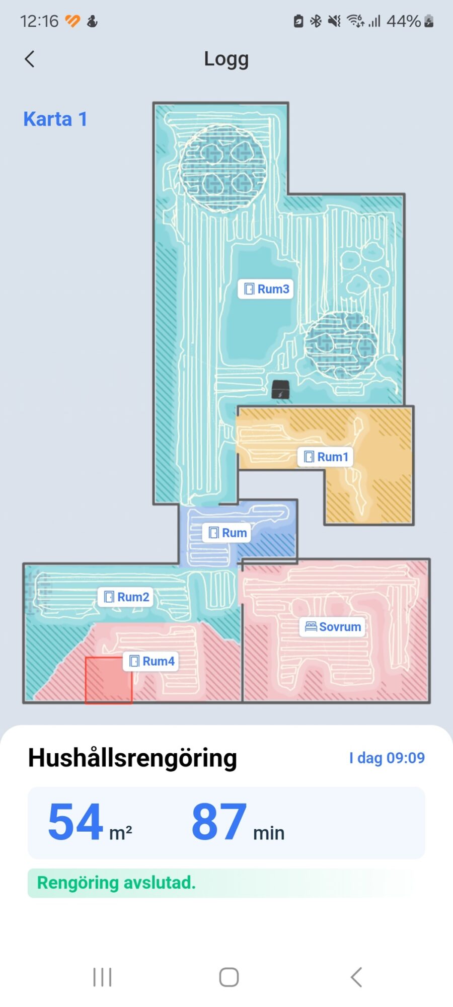 Ecovacs deebot T50 omni stadkarta