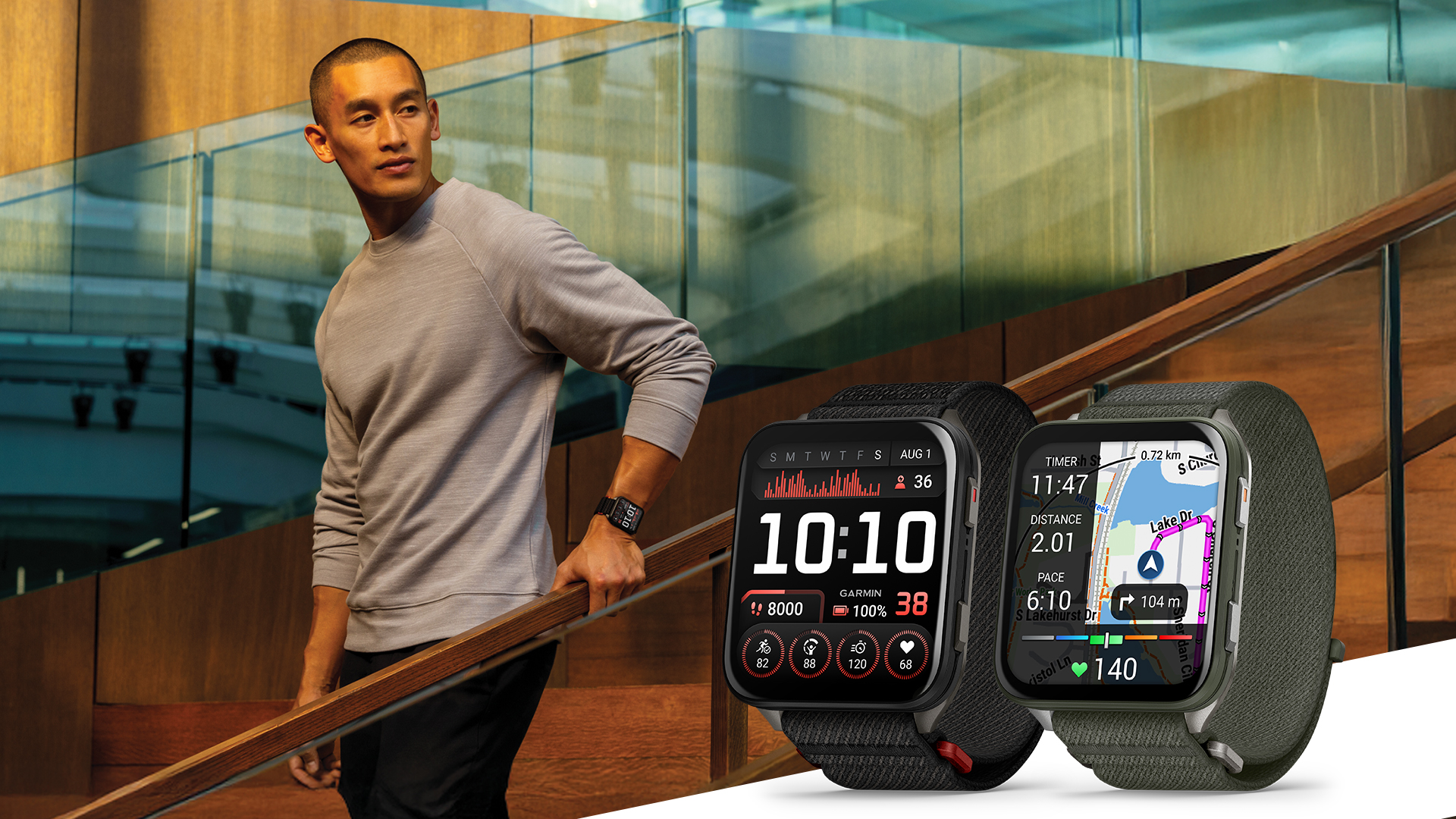 Garmin Venu X1: Slankt ur med stor skærm