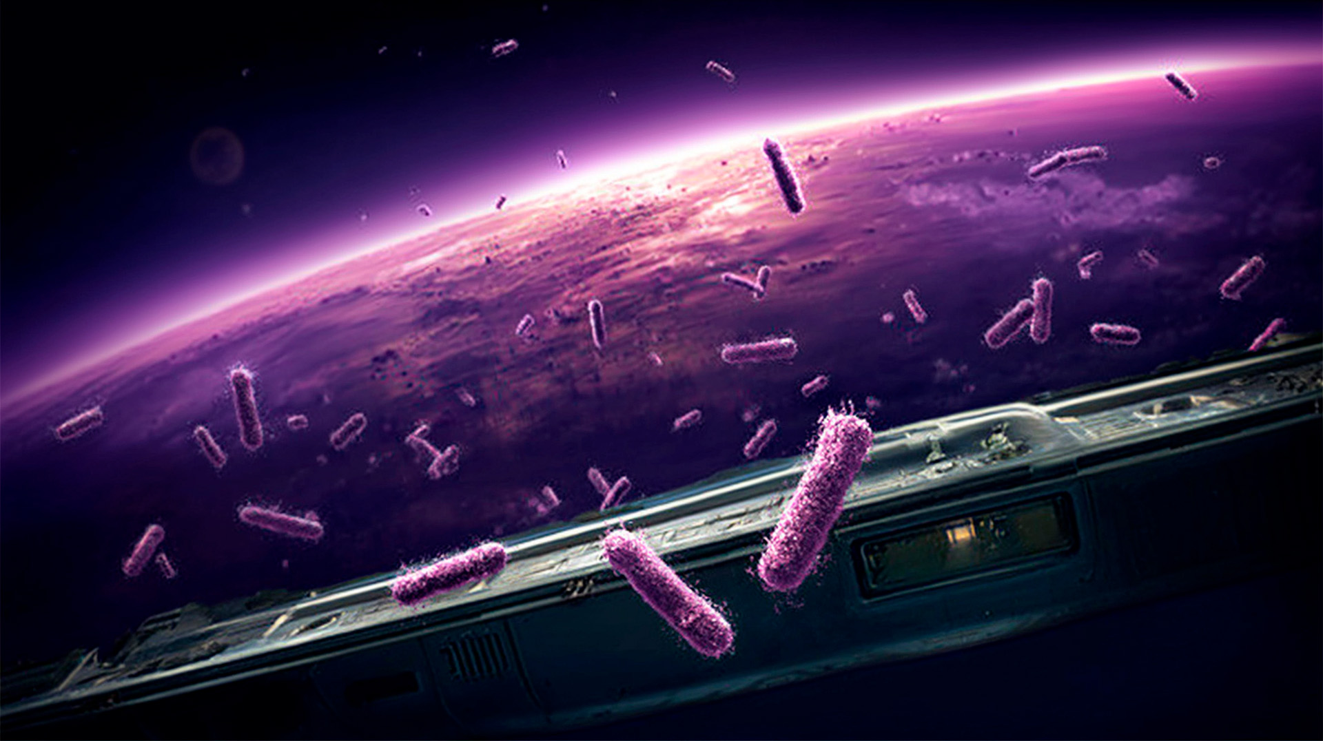 Ny bakterie opdaget på Kinas rumstation 1 bacteria in a spaceship 2