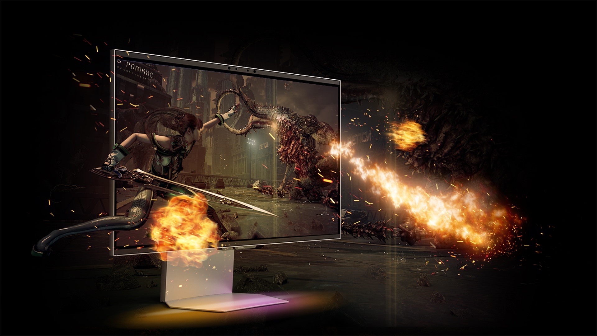 Gaming-skærme til entusiaster på Gamescom