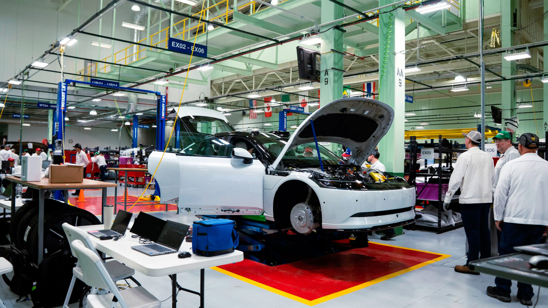 Sonys første elbil Afeela 1 er nu i produktion