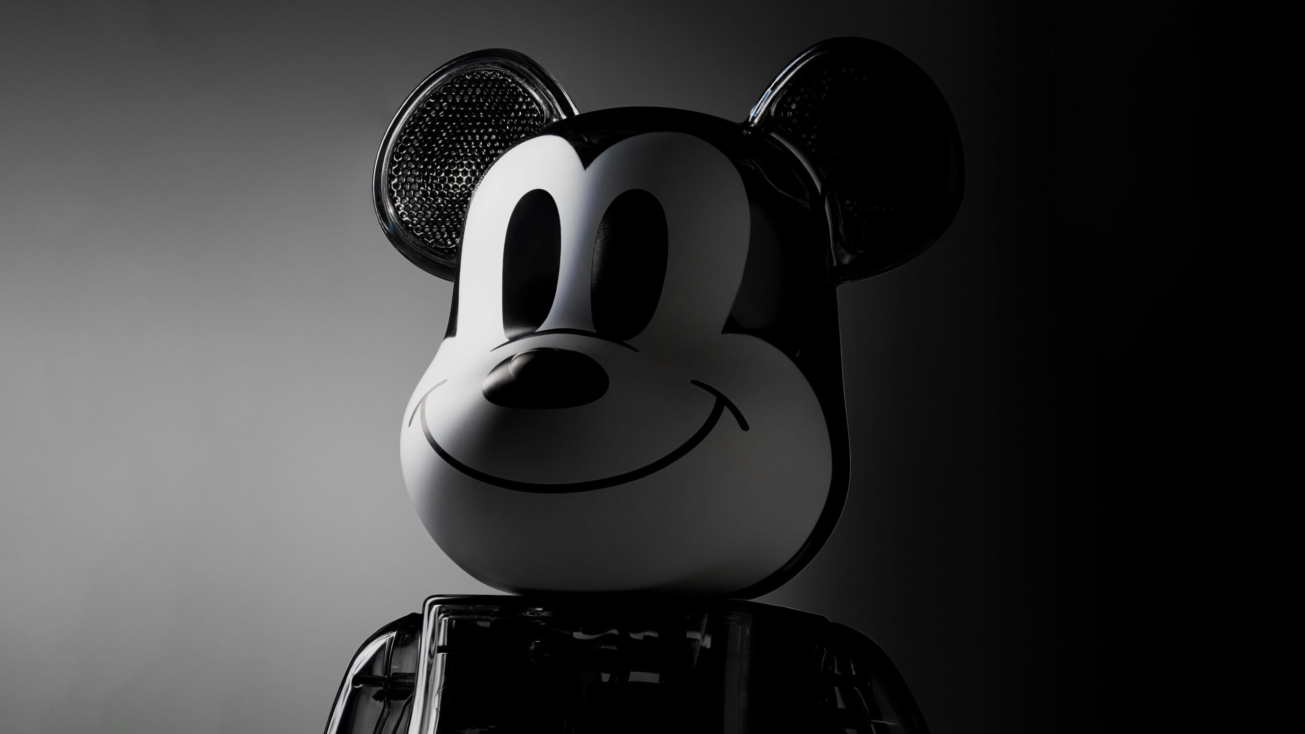 Bearbrick Mickey head scaled